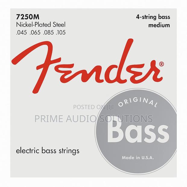 Fender 4-String Bass Guitar Strings - main view