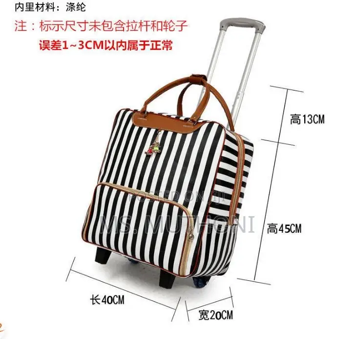 Portable Short Trip Travel Bag Universal Wheel Handheld
