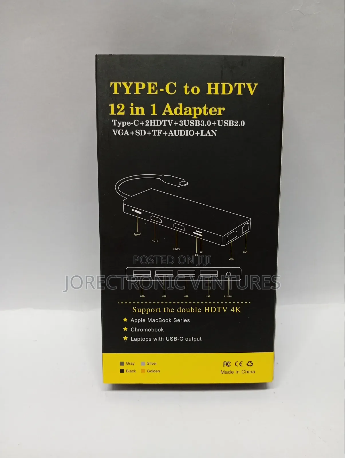 Type -C to HDTV 12 in 1