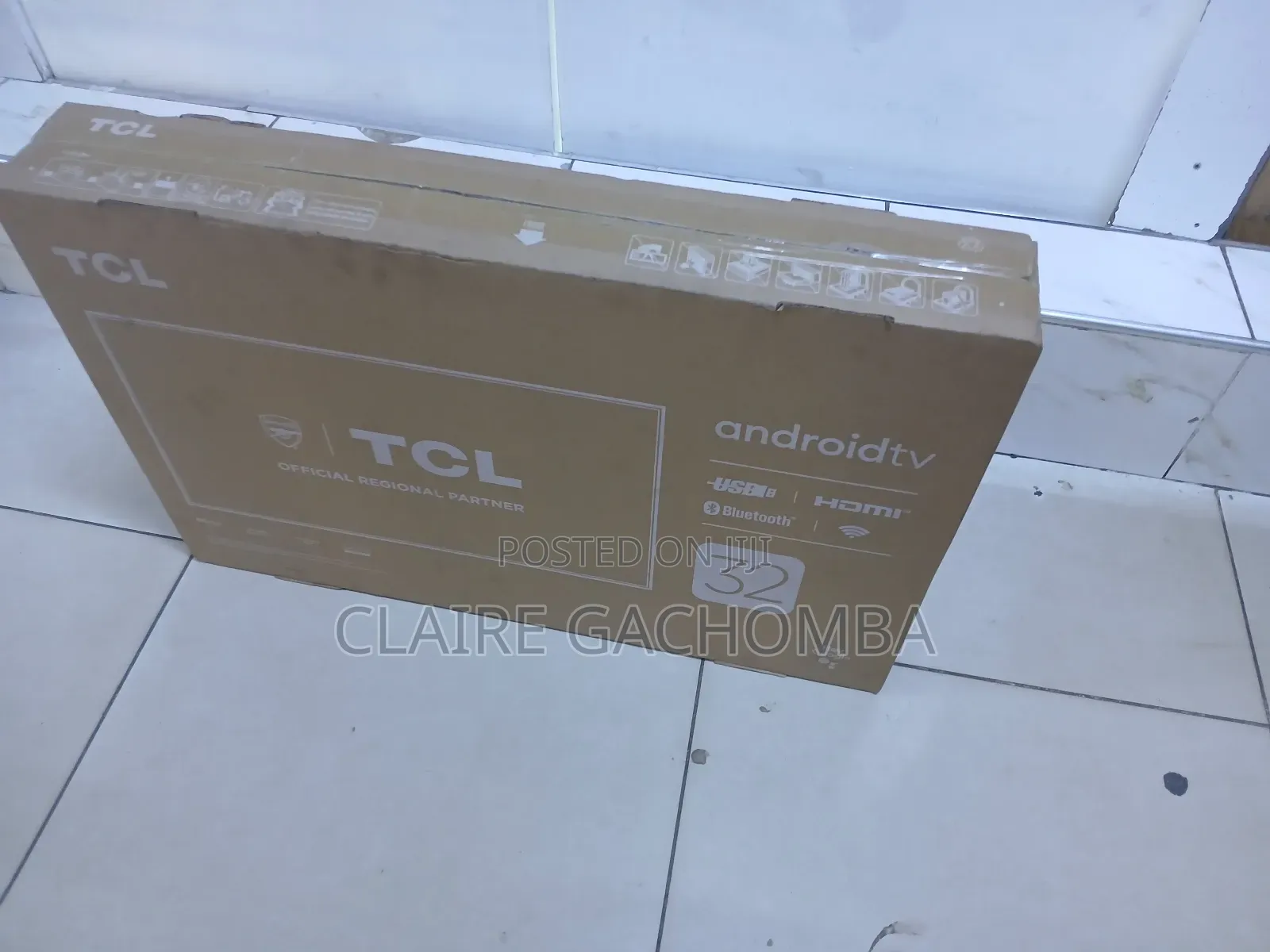 TCL 32" Inch Smart Android Frameless Tv Bluetooth