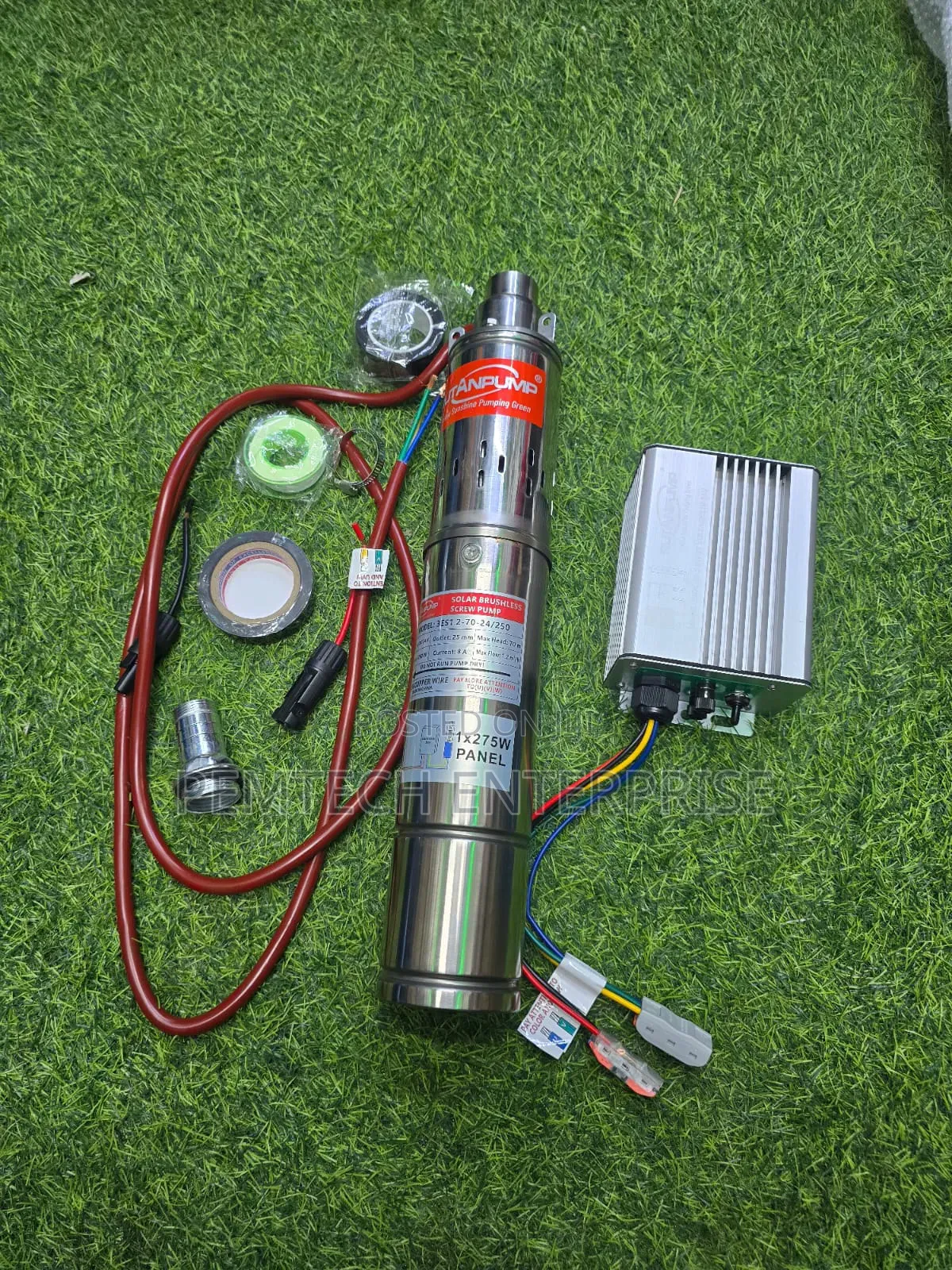 Dc 24v Solar Brushless Pump With a Control Box