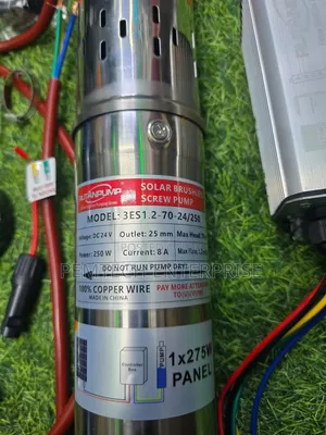 Dc 24v Solar Brushless Pump With a Control Box