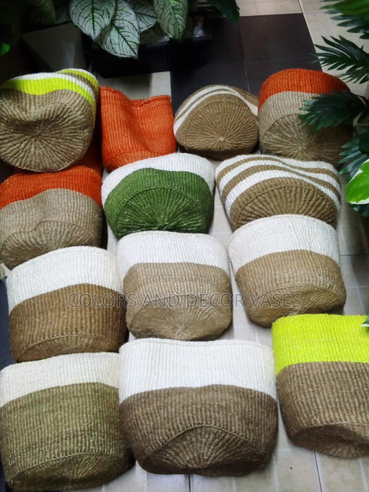 Variety Colors Baskets Size 10 Inches