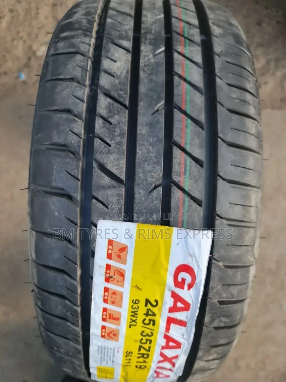 245 /35 R19 Galaxia Tyres.