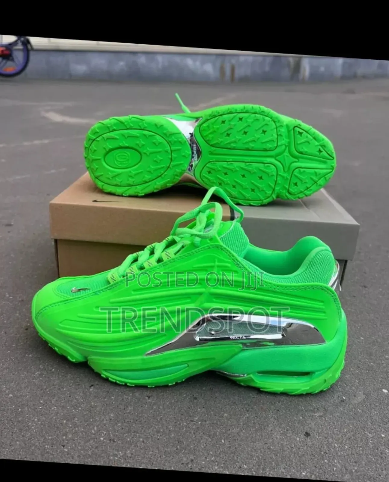 *Nike X Nocta Hot Step 2 Green Silver*