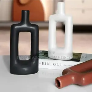 Abstract Ceramic Flower Vase