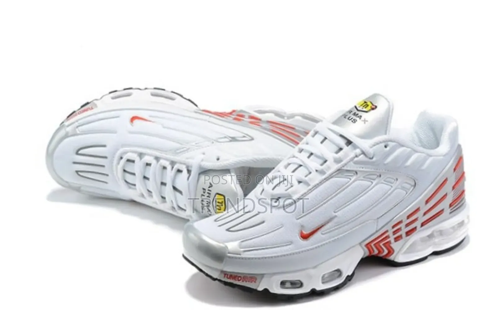 *Air Max Plus 3 White Red Grey*