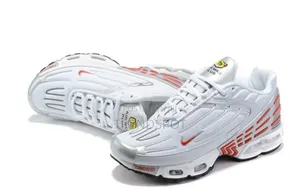 *Air Max Plus 3 White Red Grey*