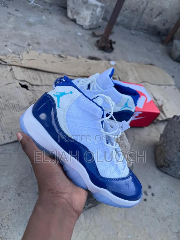 Jordan 11 High Navy Blue - thumbnail 4