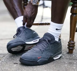 Air Jordan 4 Rm Bike Grey Quality Leather