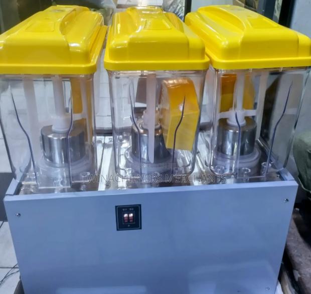 Quality Commercial 3column Juice Dispenser - main view