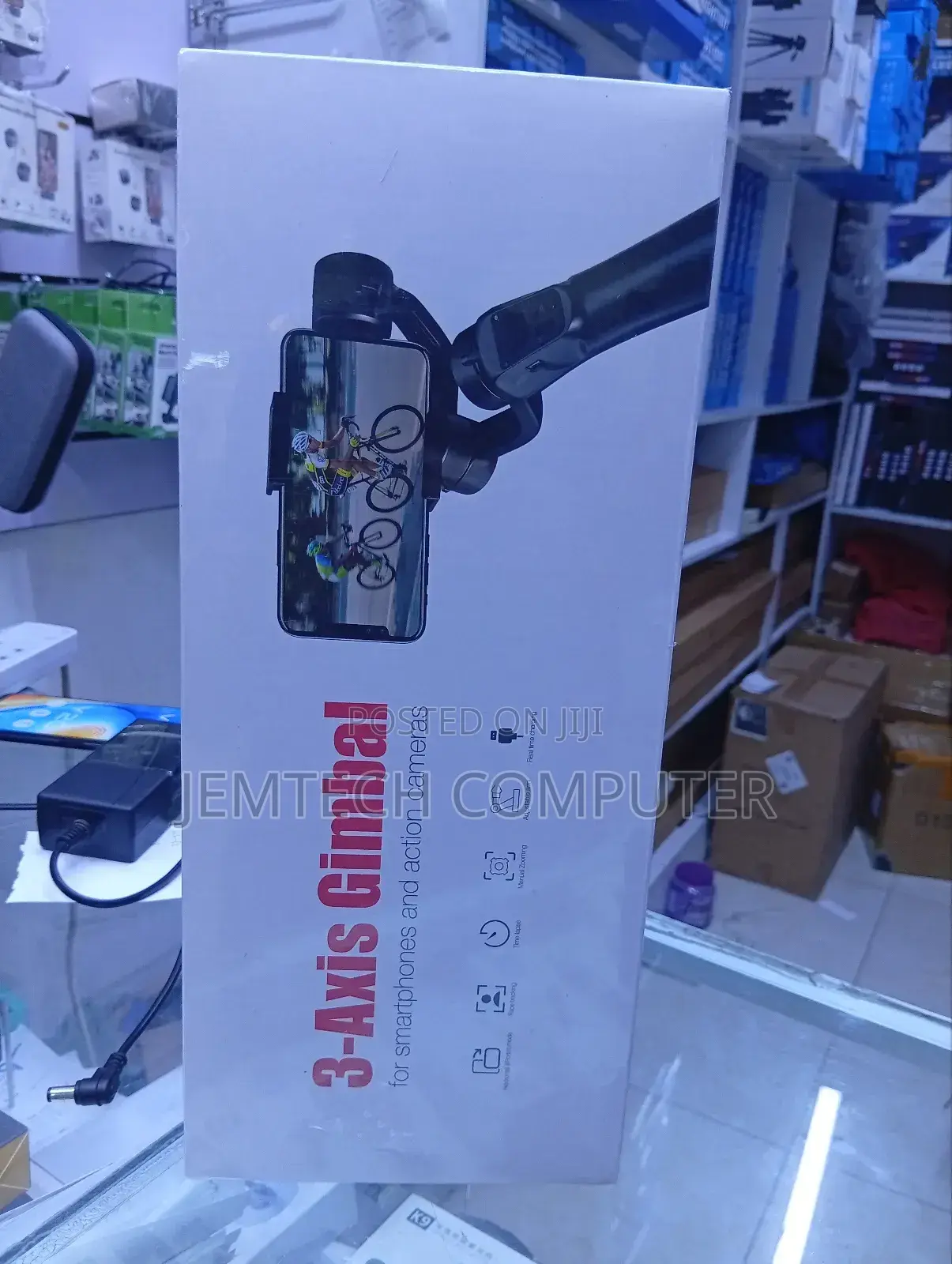 Smart Xr 3-Axis Handheld Gimbal Foldable Stabilizer