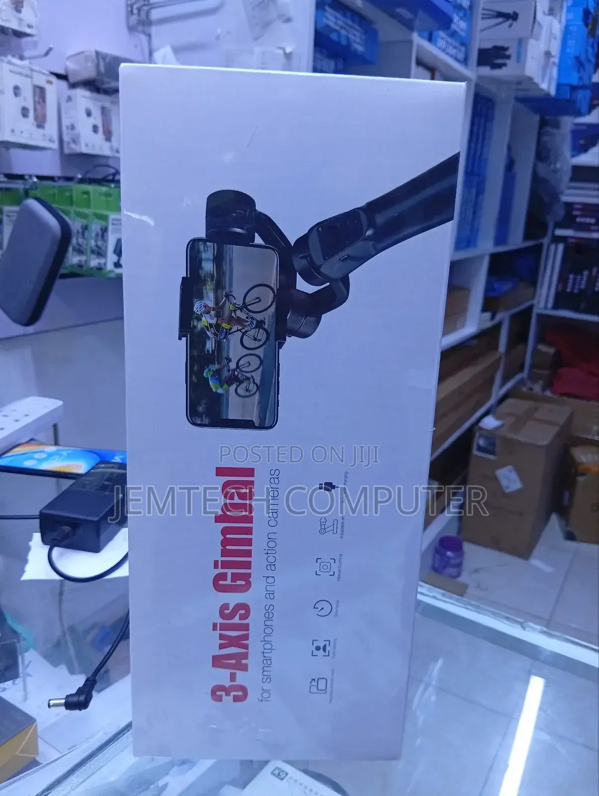 Smart Xr 3-Axis Handheld Gimbal Foldable Stabilizer