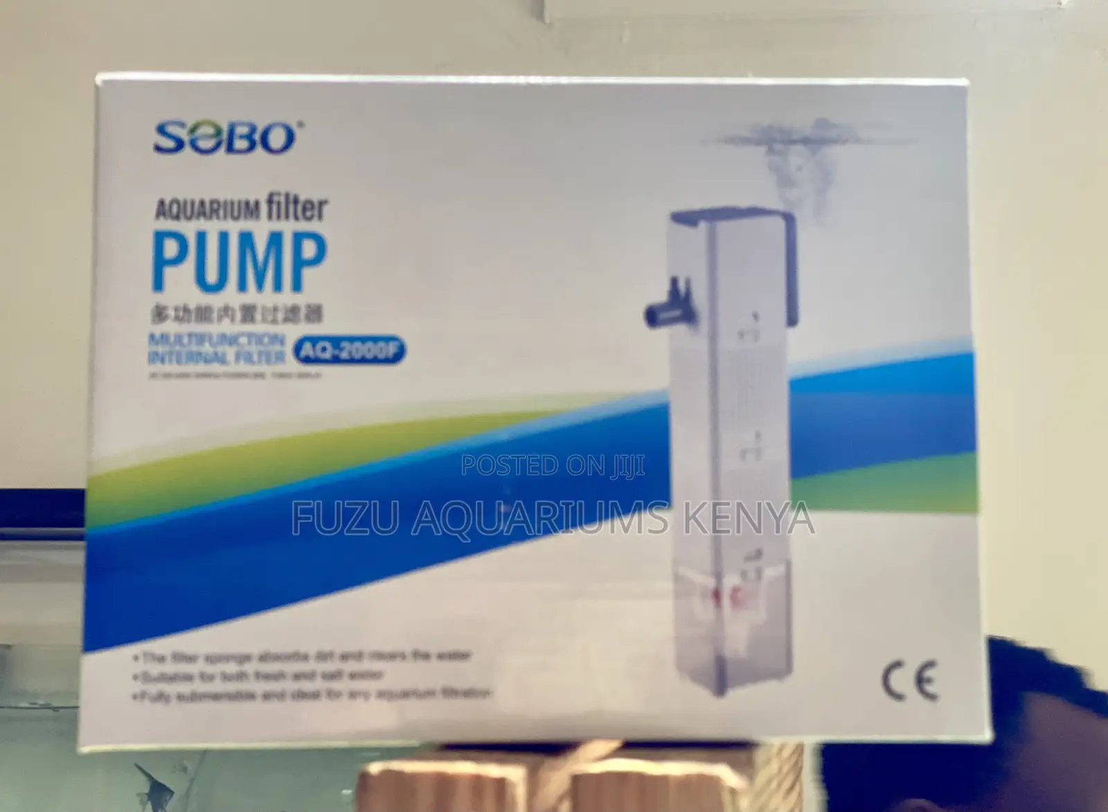 Sobo Internal Filter Pump – Silent Efficient Filtration