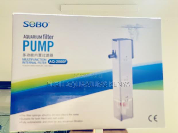Multifunction Aquarium Filter With Sponge Pump – Aq-2000f
