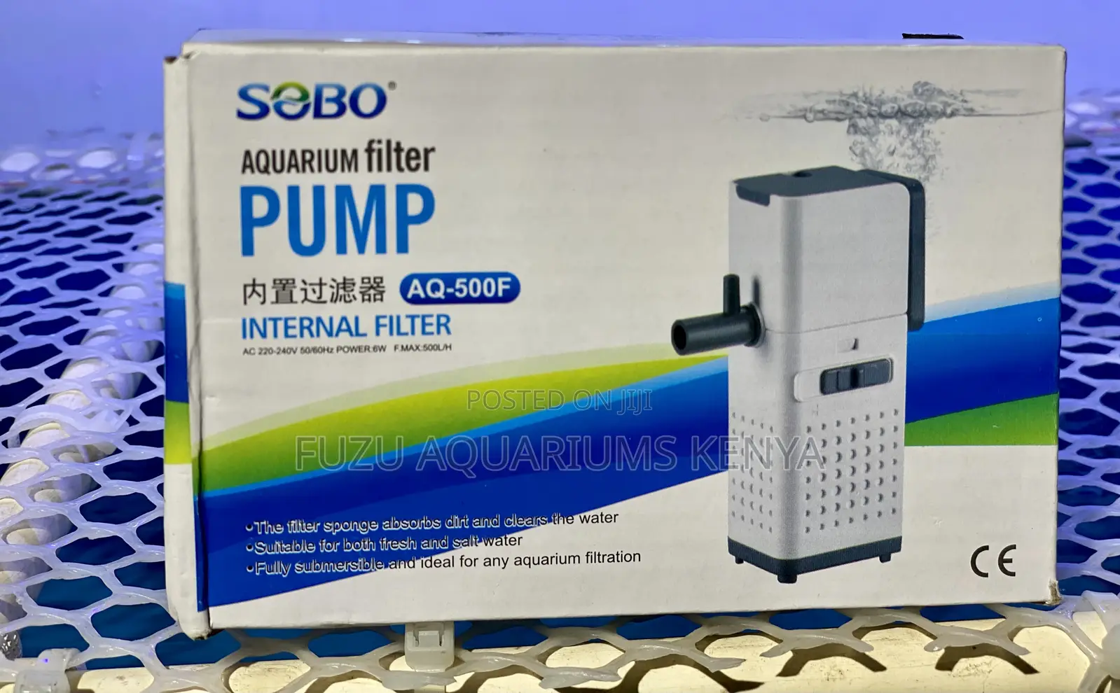 Reliable Sobo Aquarium Filter Pump –Ideal for Home Aquariums