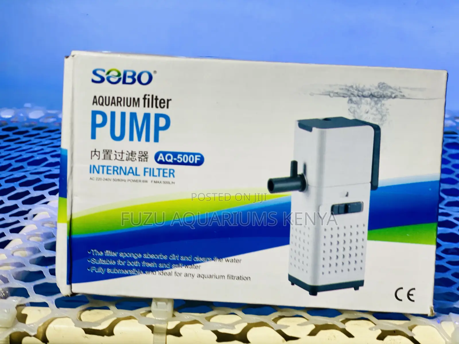 Professional-Grade Sobo Filter Pump for Fish Tanks