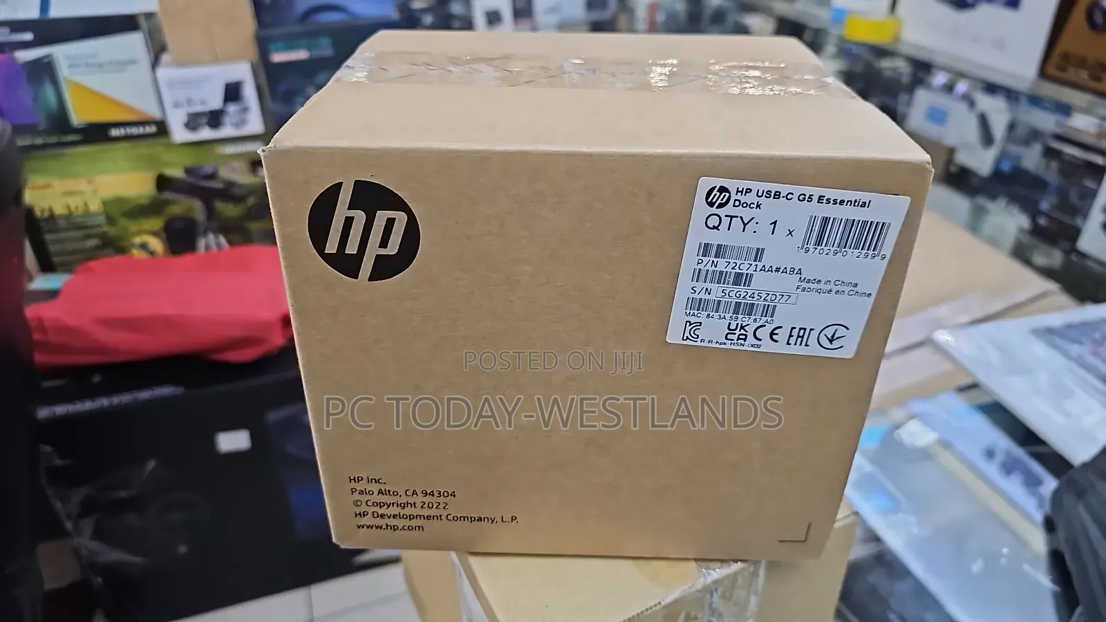 Hp Usb-C G5 Essential Dock for Business 72c71aa