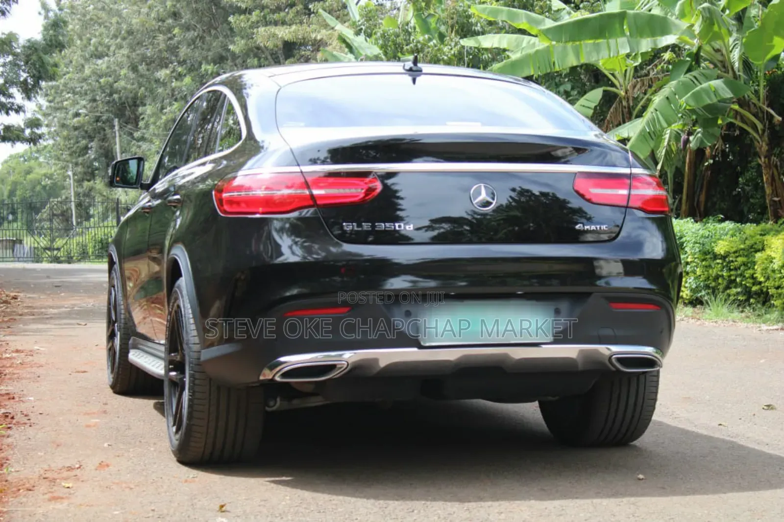 Mercedes-Benz GLE-Class GLE 350d 4MATIC 2018 Matt Black