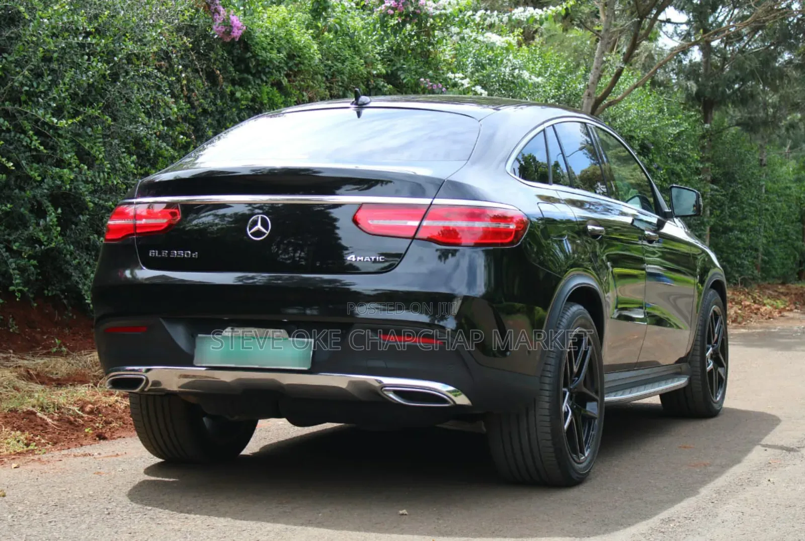 Mercedes-Benz GLE-Class GLE 350d 4MATIC 2018 Matt Black