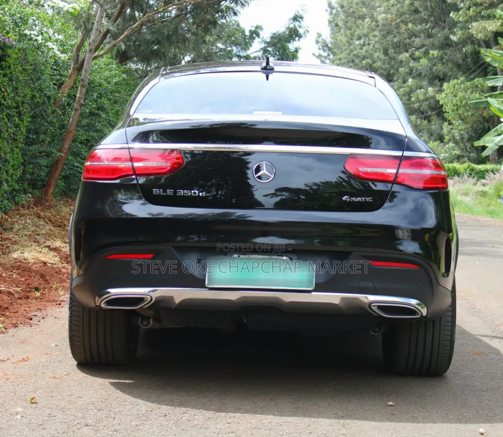 Mercedes-Benz GLE-Class GLE 350d 4MATIC 2018 Matt Black