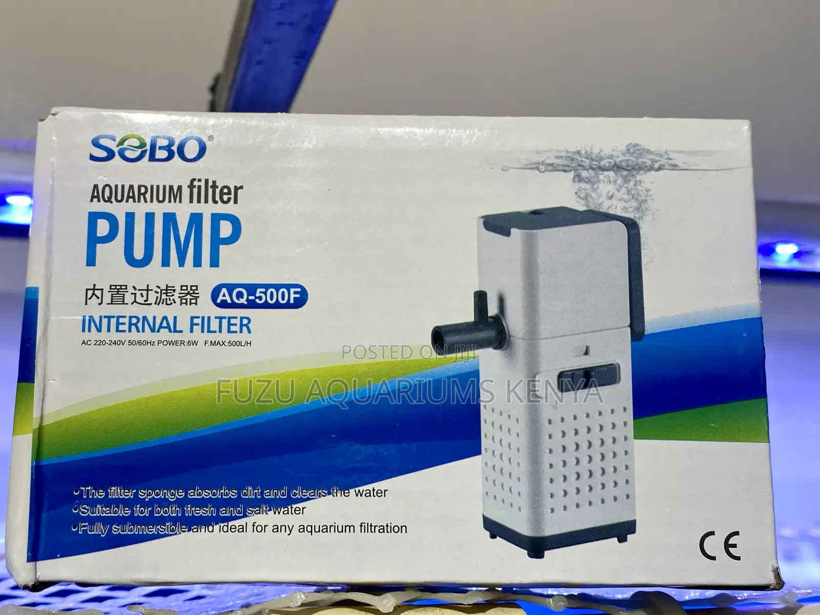 Small but Mighty – Sobo Aq-500f Filter Pump for Fish Tanks