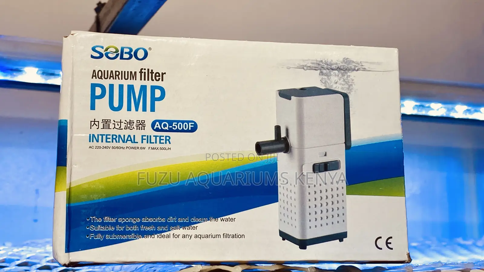 Sobo Aq-500f – Ideal Filter for Nano Aquariums