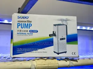 All-in-One Filter Pump – Sobo Aq-500f for Fresh Saltwater