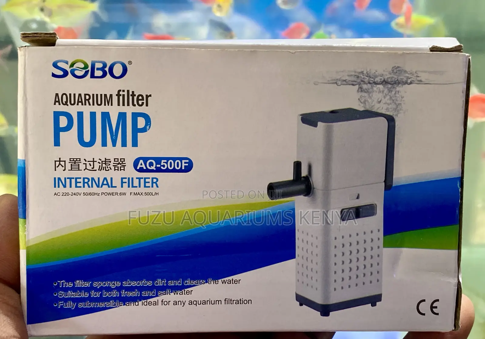 Small Tank? No Problem –Sobo Aquarium Filter Has You Covered