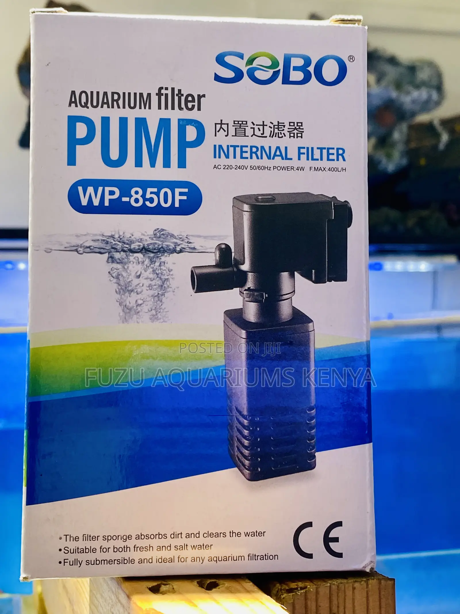 Sobo Wp 850f–Powerful Mini Filter for Clean Water Always