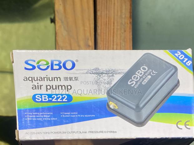 Sobo Sb-222 Aquarium Air Pump – Silent Powerful