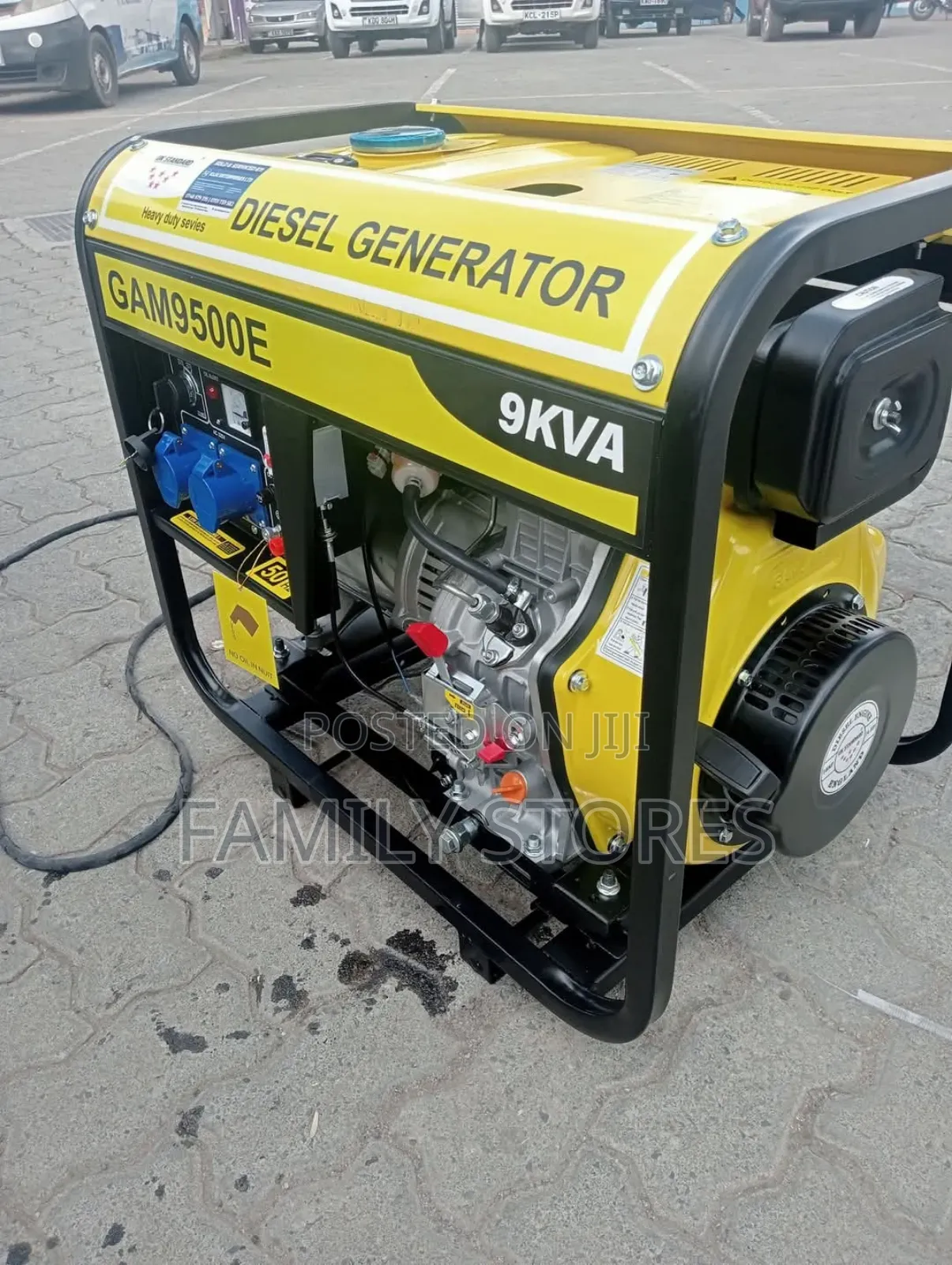 Gam9500e 9.0kva Diesel Openset Generator -Single Phase