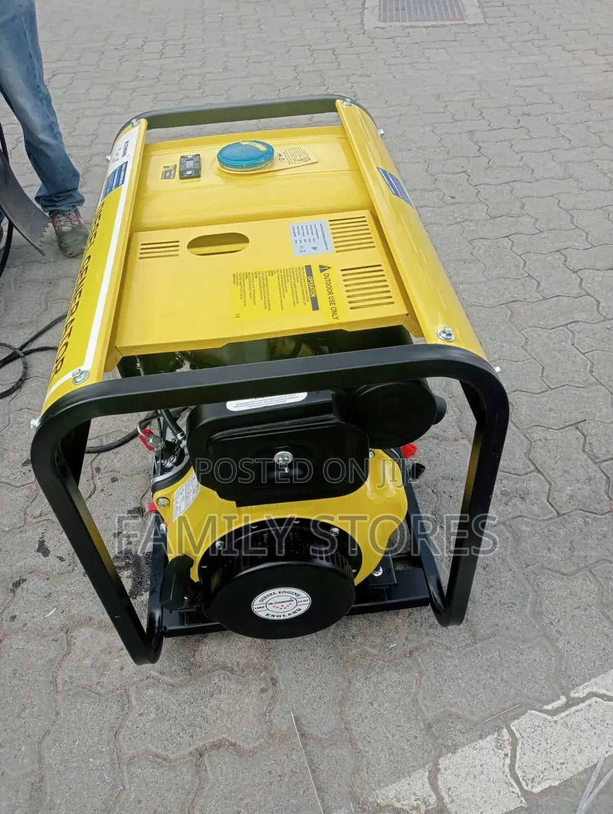Gam9500e 9.0kva Diesel Openset Generator -Single Phase