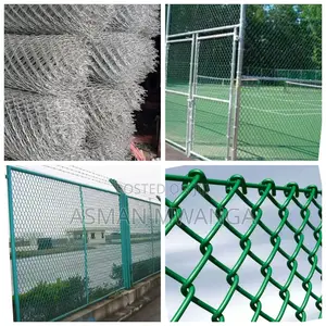 PVC Coated/Gi Chainlink Gauge 12.5g 4ft Mesh Holes