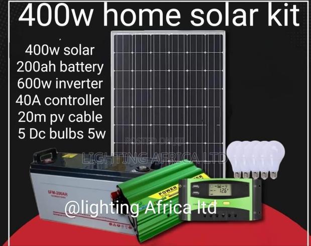 400w Home Solar Kit Complete - main view