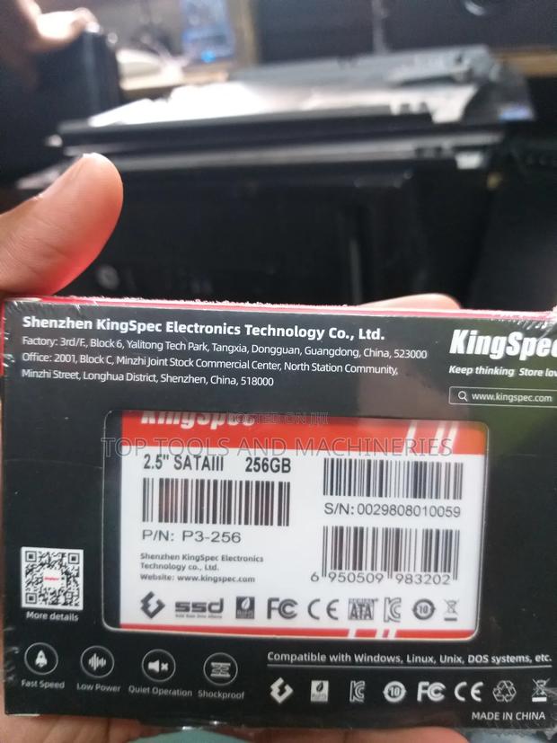 Kingspec 256gb Sata Iii Ssd(Solid State Drive) - thumbnail 2