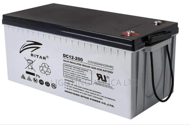 200ah Ritar Heavy Duty Battery - main view