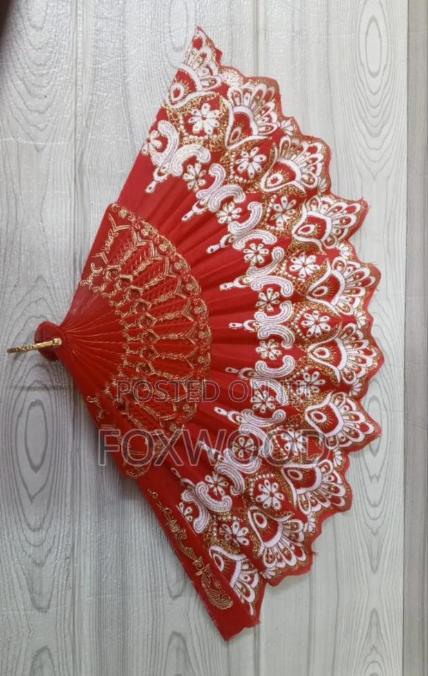Handheld Chinese Folding Fan - thumbnail 5
