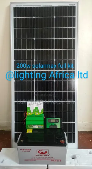 200w Home Solarmax Solar Kit Complete