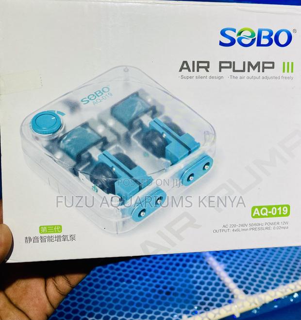 4-Way Aquarium Air Pump – Sobo Aq-019 for Big Tank Systems
