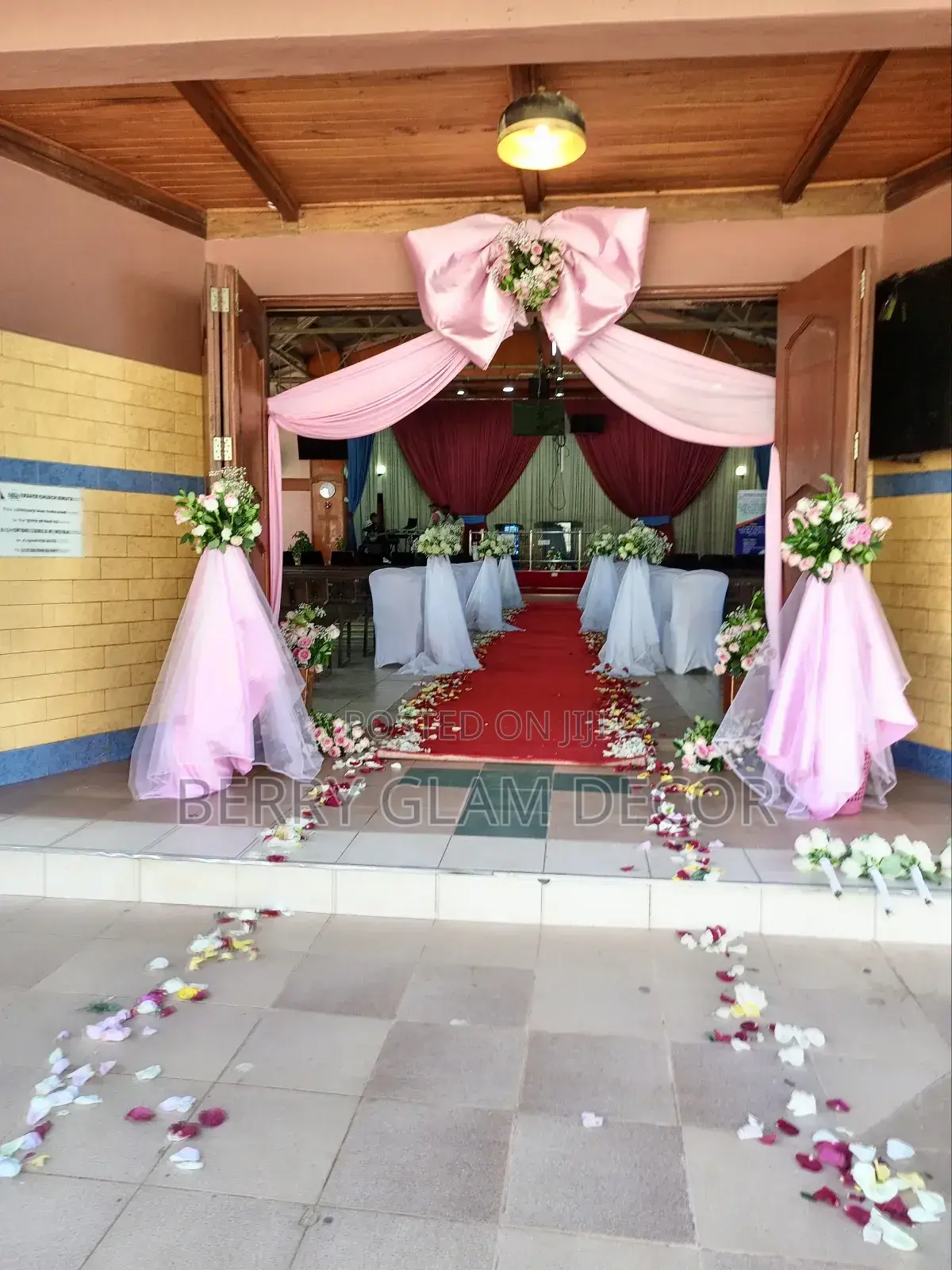 Pure Flower Birthday Decorations
