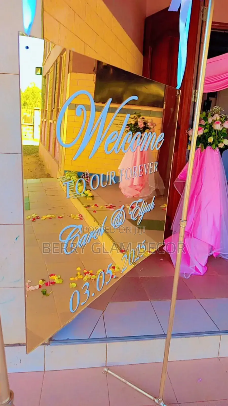 Pure Flower Birthday Decorations