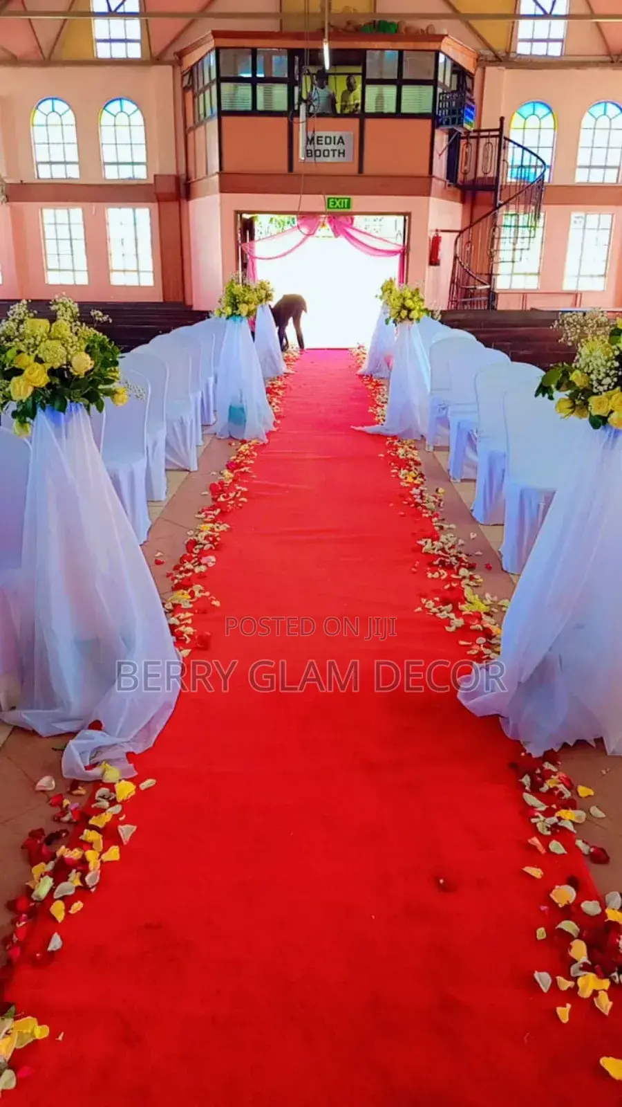 Pure Flower Birthday Decorations