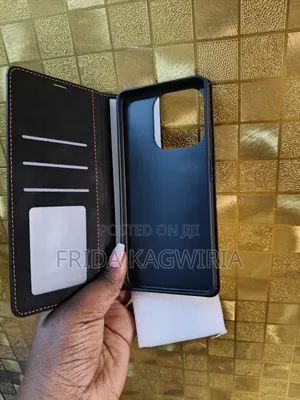 Oppo A5 Pro Leather Flip Case With Stand And Cardpockets