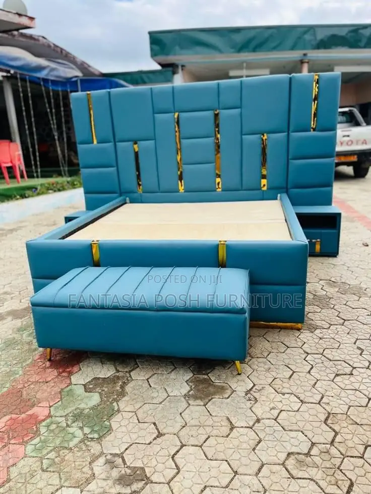 Sleeping Mood Bed Set + Teal Storage Box - Free Delivery