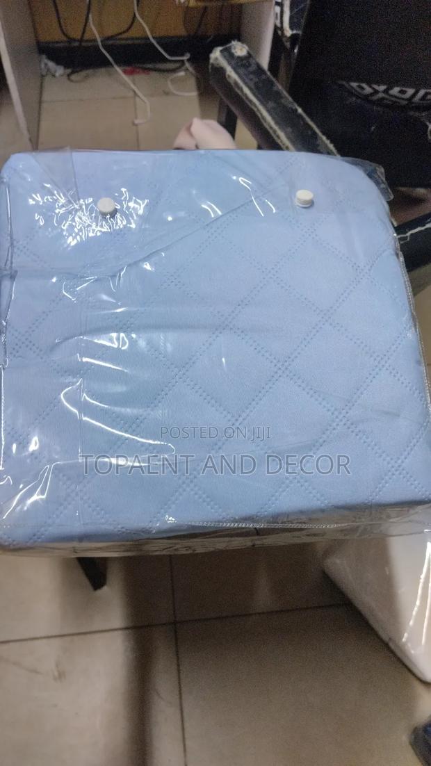 Sky Blue Water Proof Mattress Protector