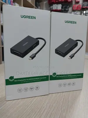 Ugreen Mini Display Port to Hdmi Vga Dvi Converter