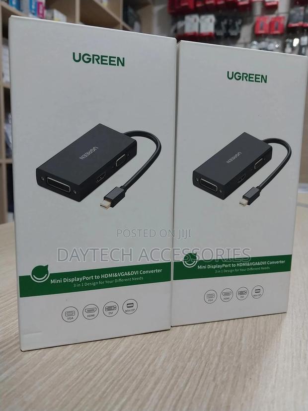 Ugreen Mini Display Port to Hdmi Vga Dvi Converter - thumbnail 2
