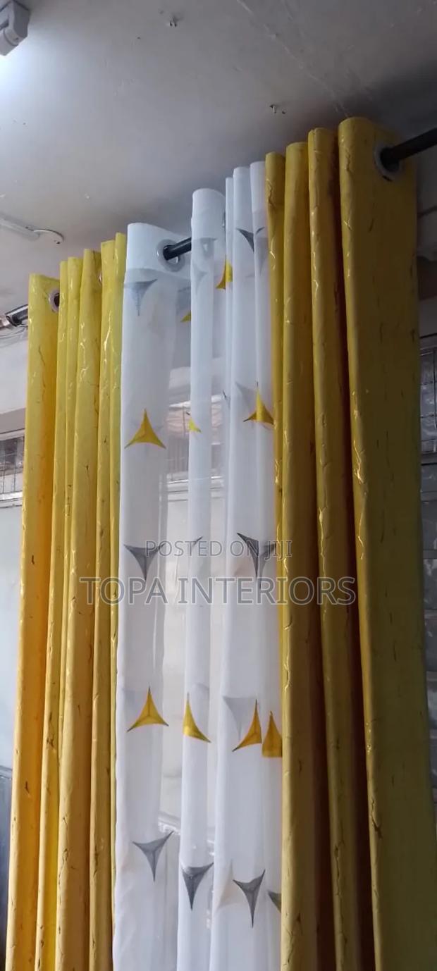Yellow Velvet Curtains for Doors and Windows Privacy Cover