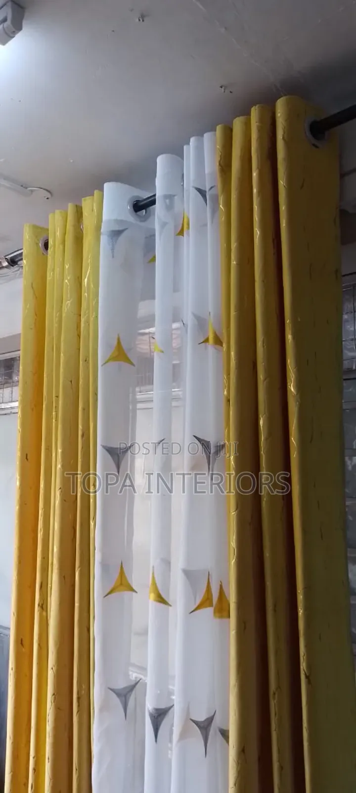 Yellow Velvet Curtains for Doors and Windows Privacy Cover